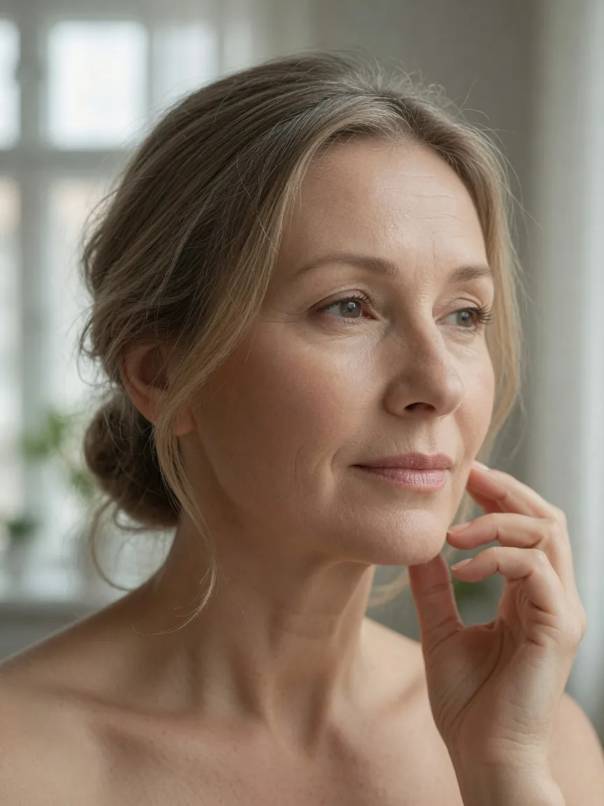 Soft portrait reflecting why people ask how old they look